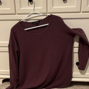 Universal Thread Burgundy Long Sleeve Top